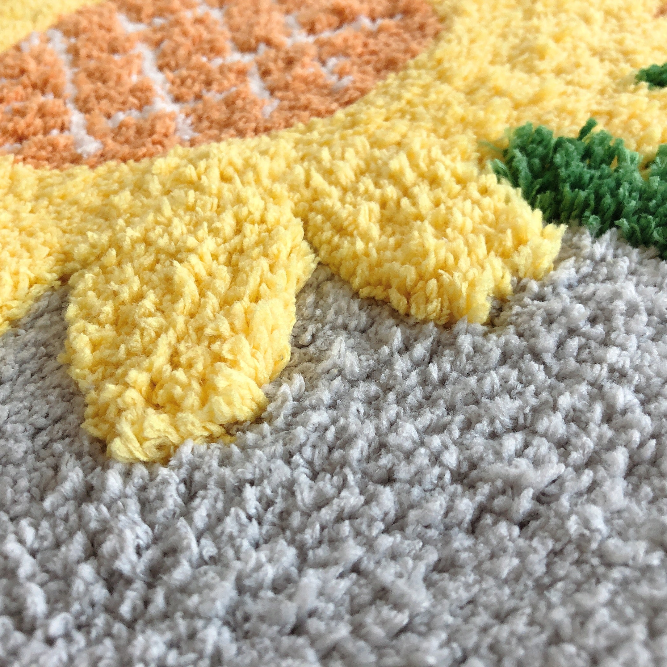 Sun and Sunflower Bath Mat