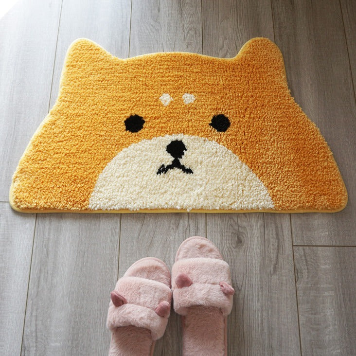 Cute Cartoon Cat Bath Mat