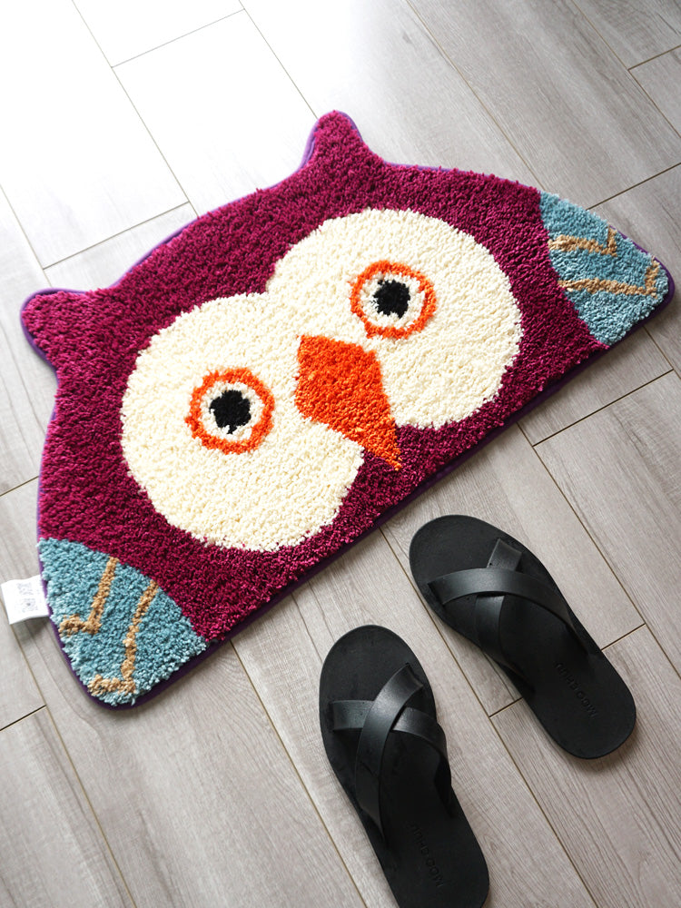 Cute Cartoon Cat Bath Mat