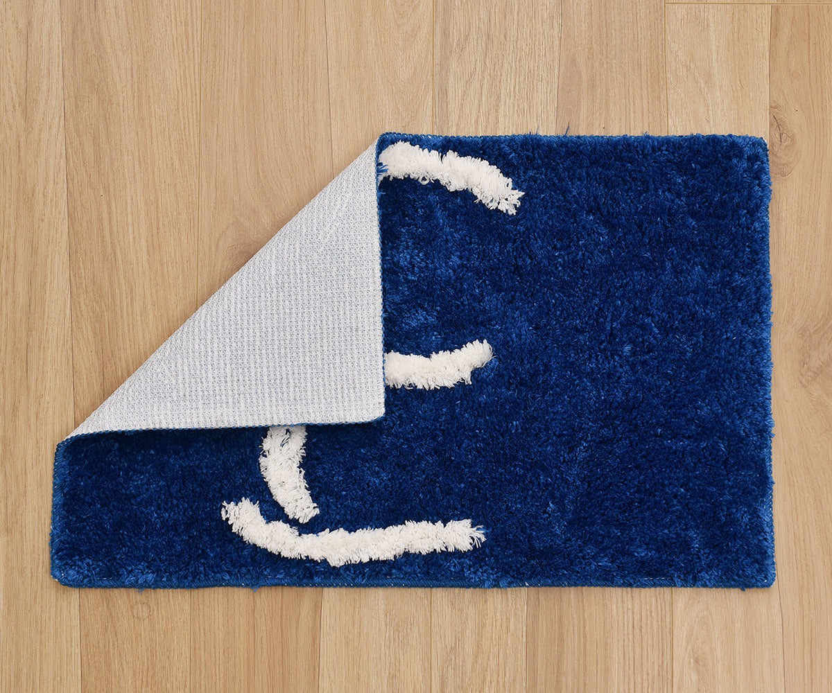 Cute Blue Butt Bath Mat, Get Naked Bathroom Rug, 15.7″x23.6″or 40x60cm On Sale