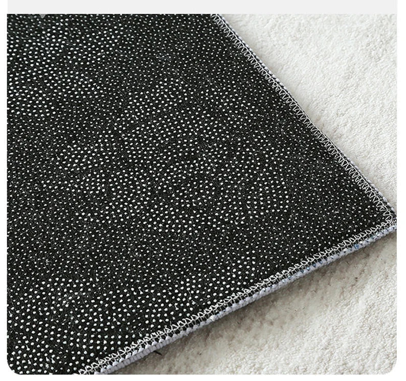 Green Dancing Leaves Bath Mat