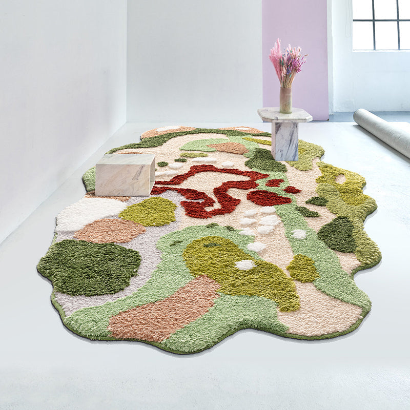 3D Magic Flower Garden Leaves Bath Mat, 60cmX90cm Mom‘s Day Gift