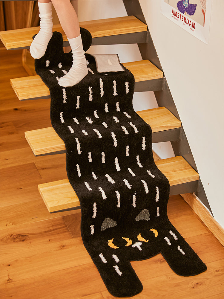 Cute Cat Long Runner Mat for Bedroom 18