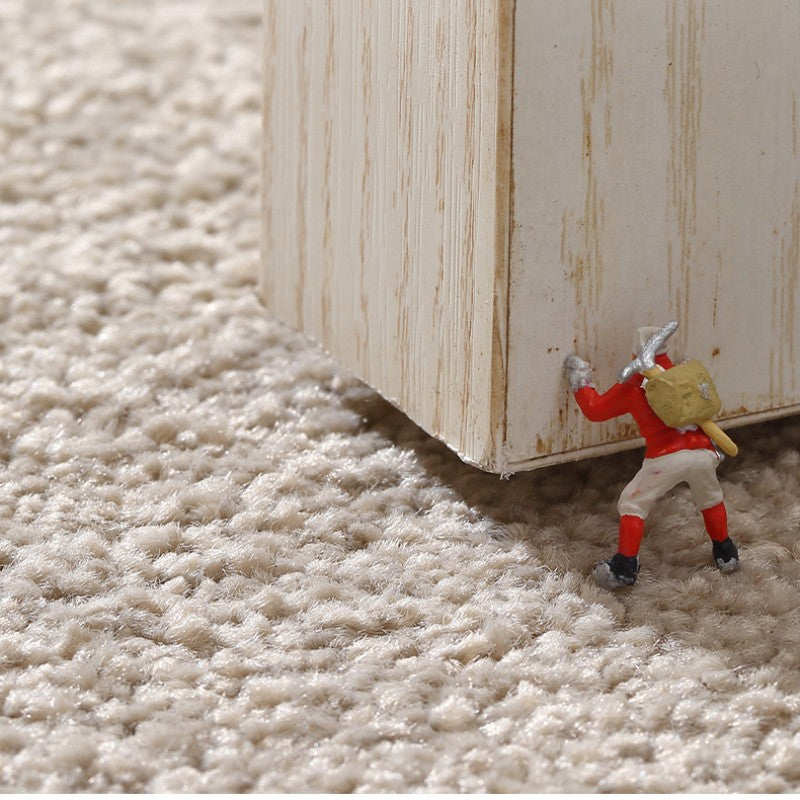 Luxury Rectangular Solid Living Room Carpet Door Mat