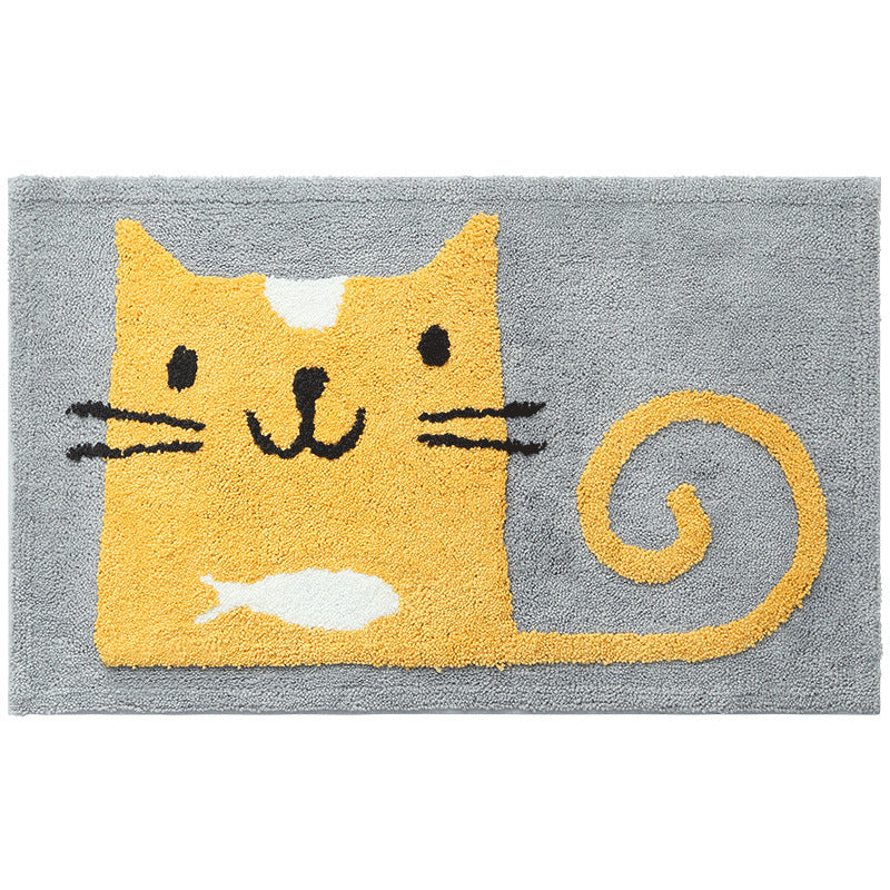 Cartoon Animal Bath Mat