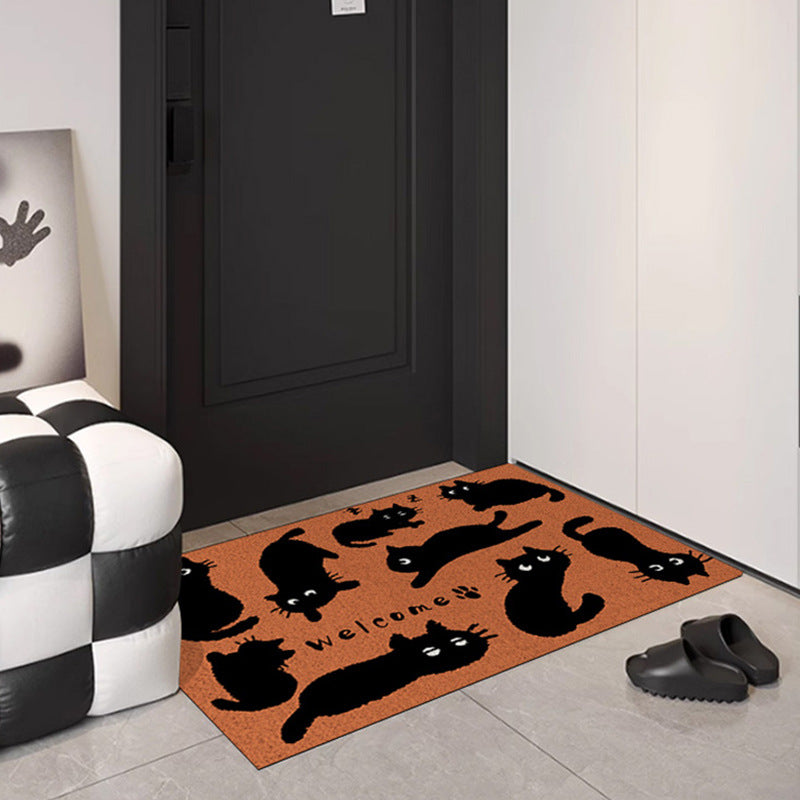 Say Welcome Cat Door Mat