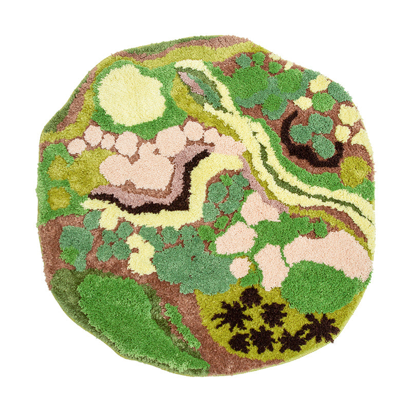 3D Mossy Forest Leaves Area Rug Mat Carpet Mom‘s Day Gift